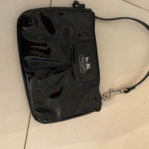 Black Coach poppy mini